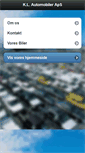 Mobile Screenshot of klautomobiler.dk